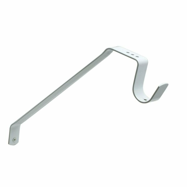 Pamex Single Leaf Shelf and Rod Support Bracket White Finish DD0631WC